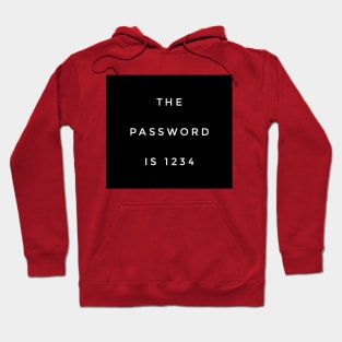 The Password Is 1234 Hoodie